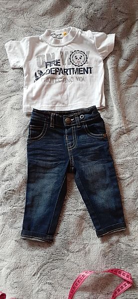 Комплект футболка і джинси 