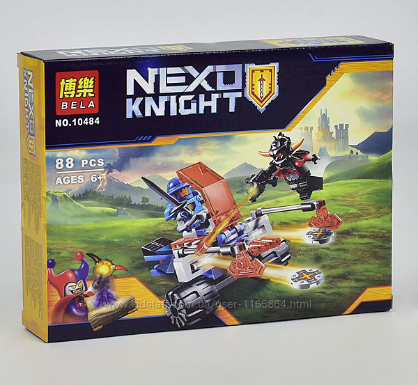 Конструктор Нексо Найтс/ Nexo Knights  88 дет, в коробке.