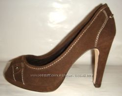 MASSIMO DUTTI туфли замшевые р. 37 и 38-39