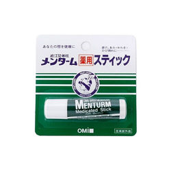 Гигиеническая помада с ментолом Omi Brotherhood Menturm Medicated Stick