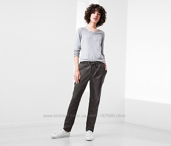 Стильные плотные брюки р. 36-38 евро джоггеры женские штаны TCM Tchibo