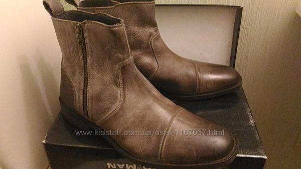 Стильные мужские ботинки Biankoman Италия