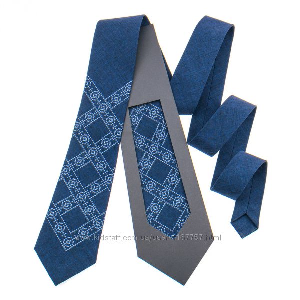 Класична краватка з вишивкою 