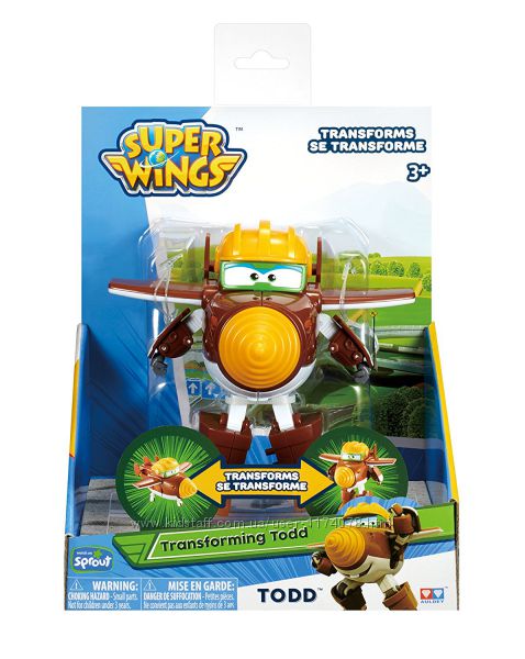 Игрушка-трансформер спасательТодд Супер Крылья Super Wings