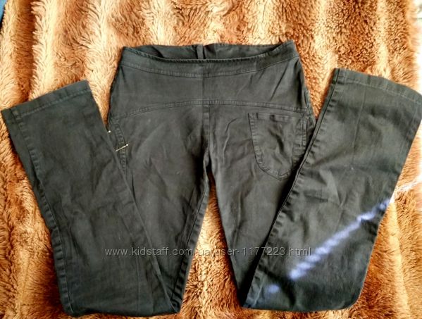 Брюки-джинсы 46р. чёрные