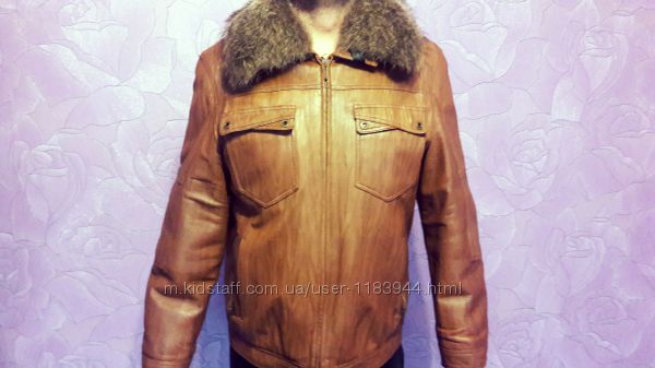 зимняя кожаная мужская куртка и пиджак 