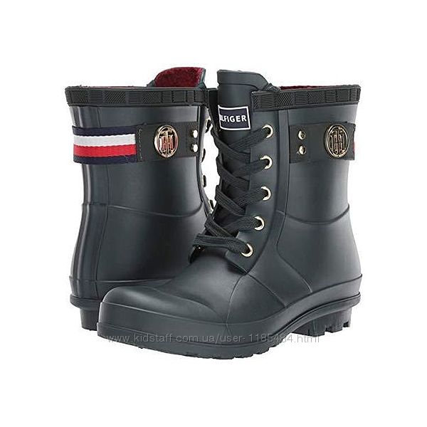 Утеплені гумові чоботи Tommy Hilfiger 35, 36 р. Оригінал, Америка