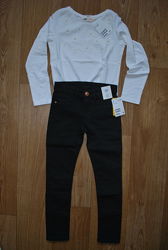 школьная форма джинсы и реглан  H&M р.6-8 л. и юбка  marks&spenser на 6 л.