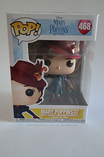 Фигурка Funko POP Mary Poppins - Mary with Kite. Мэри Поппинс