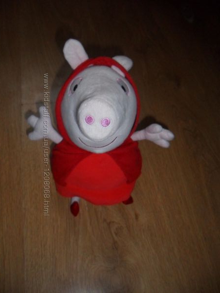 мягкая игрушка Свинка Пеппа Красная шапочка Peppa Pig ABD Англия оригинал 2