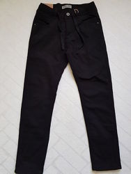 Котоновые брюки, джинси для школы TAURUS р.128, 146 