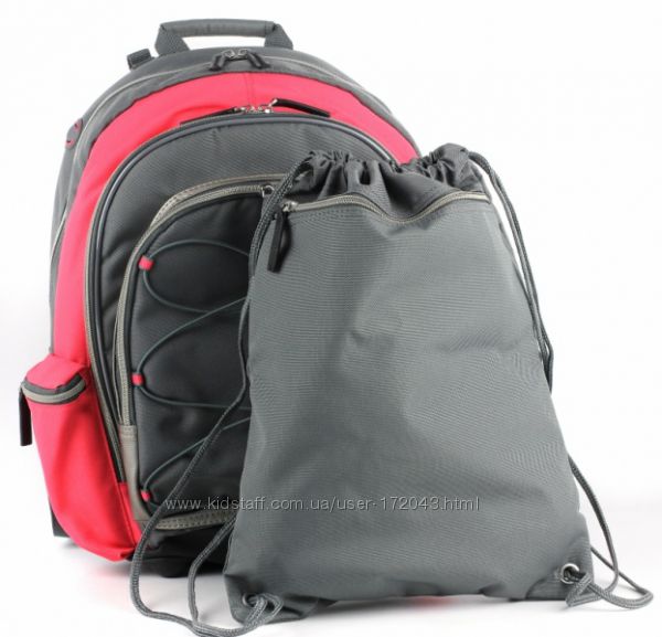 Рюкзак школьный ортопедический ECCO Back to school  и сумкой 