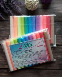 Полимерная глина Lema Pastel набор 12 цветов