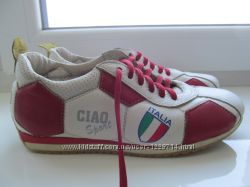 Итальянские кожаные кроссовки Ciao Bimbi 