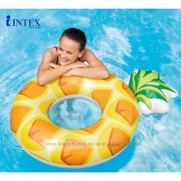 Круг ананас от INTEX - 117*86 - 56266