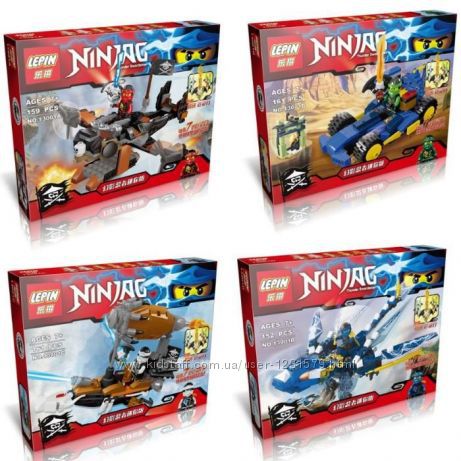  Конструкторы NINJAGO, NINJA - все в наличии
