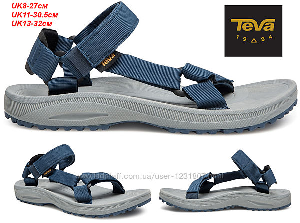 42-48 Треккинговые сандалии TEVA SOLID blue