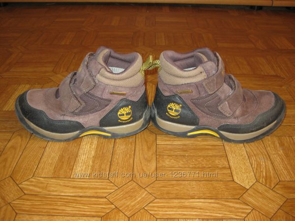 Фирменные ботинки Timberland замша 31 размер 20 см