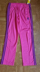 Фирменные Adidas, Адидас штаны оригинал S/36/10 UK розовые сток