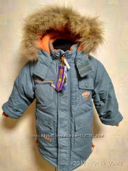 Зимова куртка-пальто на хлопчика ТМ DONILO-розмір 104