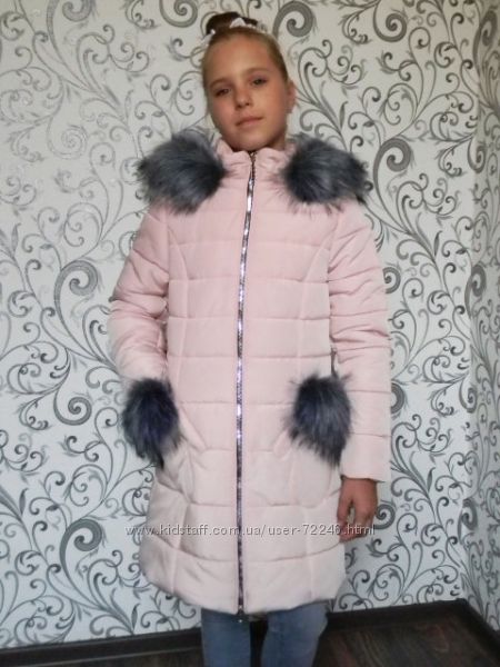 Зимнии куртки и пальто для девочек. Украина. Самые трендовые модели и цвета