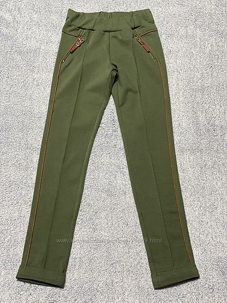 Deloras тёплые штаны на осень лосины 128-164