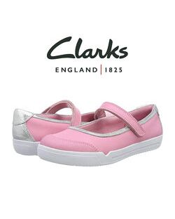 Clarks удобные кожаные туфельки для девочки оригинал