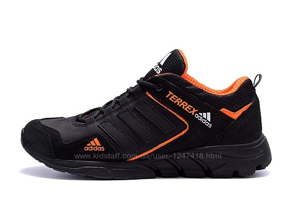 Мужские кожаные кроссовки Adidas Terrex Orange