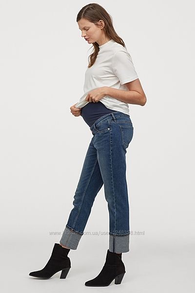 джинсы для беременных H&M р. UK 8 - идут на р. 46M