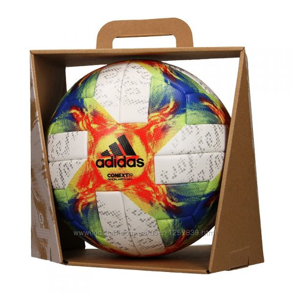 Мяч футбольный ADIDAS CONEXT 19 OMB DN8633 - Размер 5 - Оригинал