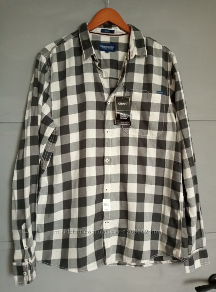 Рубашка в клеточку. Лёгкая рубашка. Для мужчин