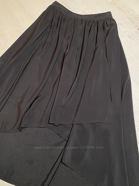 Юбка женская Naf Naf, чёрная пышная юбка 