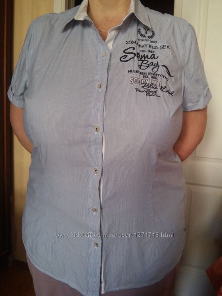 Блуза, рубашка летняя, тенниска женская Soccx, 52-54  44  ХХL