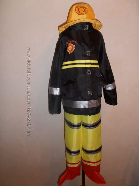 Карнавальный костюм пожарного