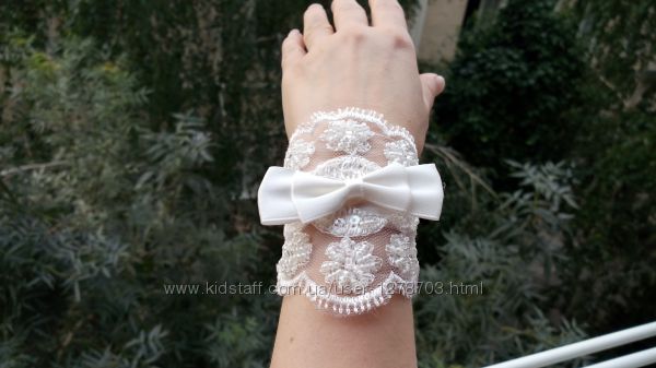 Прекраснейшие новые свадебные перчатки для невесты
