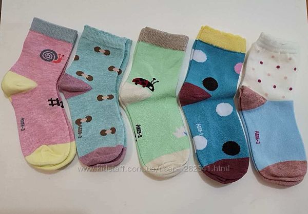 Детские носки хлопок яркий рисунок для девочки мальчика