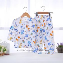 Распродажа Низкая цена Детская пижама, домашний костюм, яркий рисунок