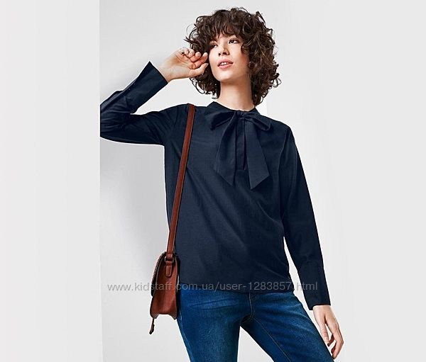 Нежная элегантная блузка от TCM Tchibo, шелк и хлопок, р. 40 евро, 46 наш