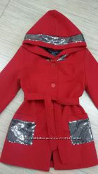 Куртка, Детское кашемировое пальто для девочек Размеры 28 - 34 Две модели