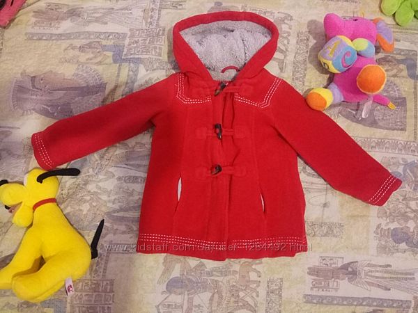 Детское демисезонное пальто для девочки на 2-3 года