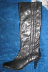 Новые демисезонные кожаные сапоги Duo р. 39, ст. 25, 5 см