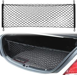 Универсальная сетка/ карман в багажник автомобиля с крючками 90 х 40 см 