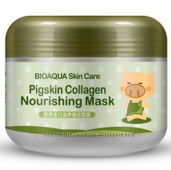 Питательная коллагеновая маска BioAqua Pigskin Collagen 100гр