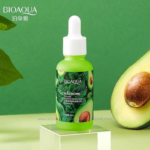 Сыворотка для лица Bioaqua Niocinome Avocado с экстрактом авокадо 30мл