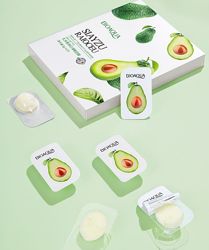 Ночная маска для лица Bioaqua Avocado Hydrating с экстрактом авокадо 5г/8шт