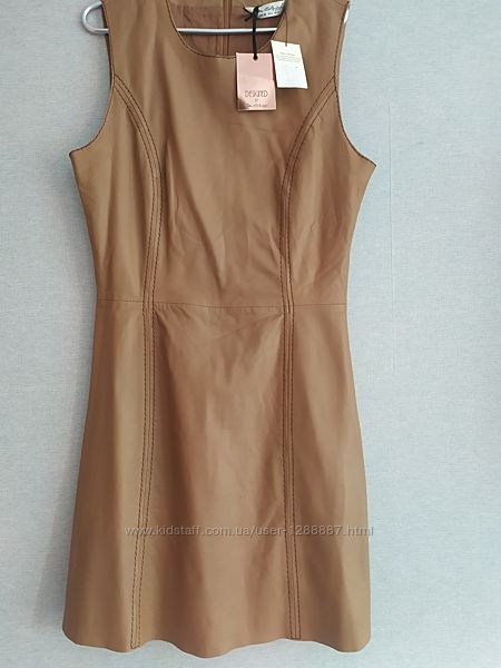 Кожаное платье uk10 us 6