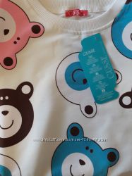 Модная красивая толстовка Gusse, Турция, с мультипликационным принтом