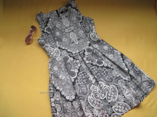 Стильное миленькое платье, ткань - имитация кружева