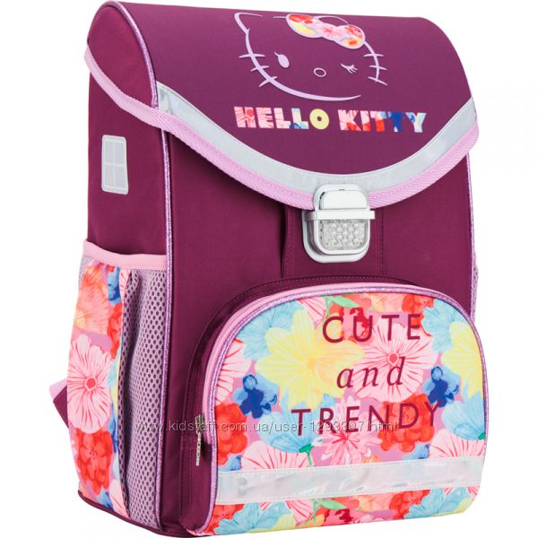 Рюкзак школьный каркасный Kite 529 Hello Kitty HK17-529S