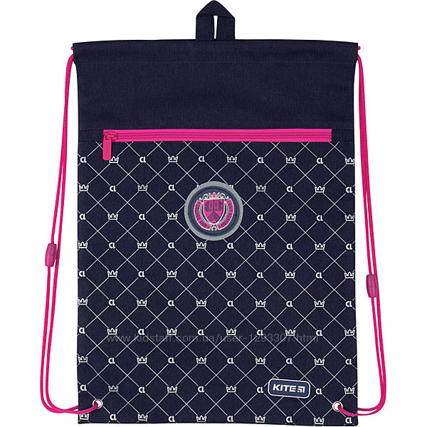 Сумка для обуви с карманом Kite 601 College line girl K20-601M-5